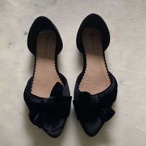 💃🏻 Restricted brand velour d’orsay flats from soft surroundings💃🏻